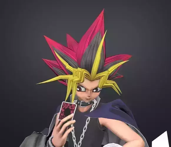 yugi muto 3D model