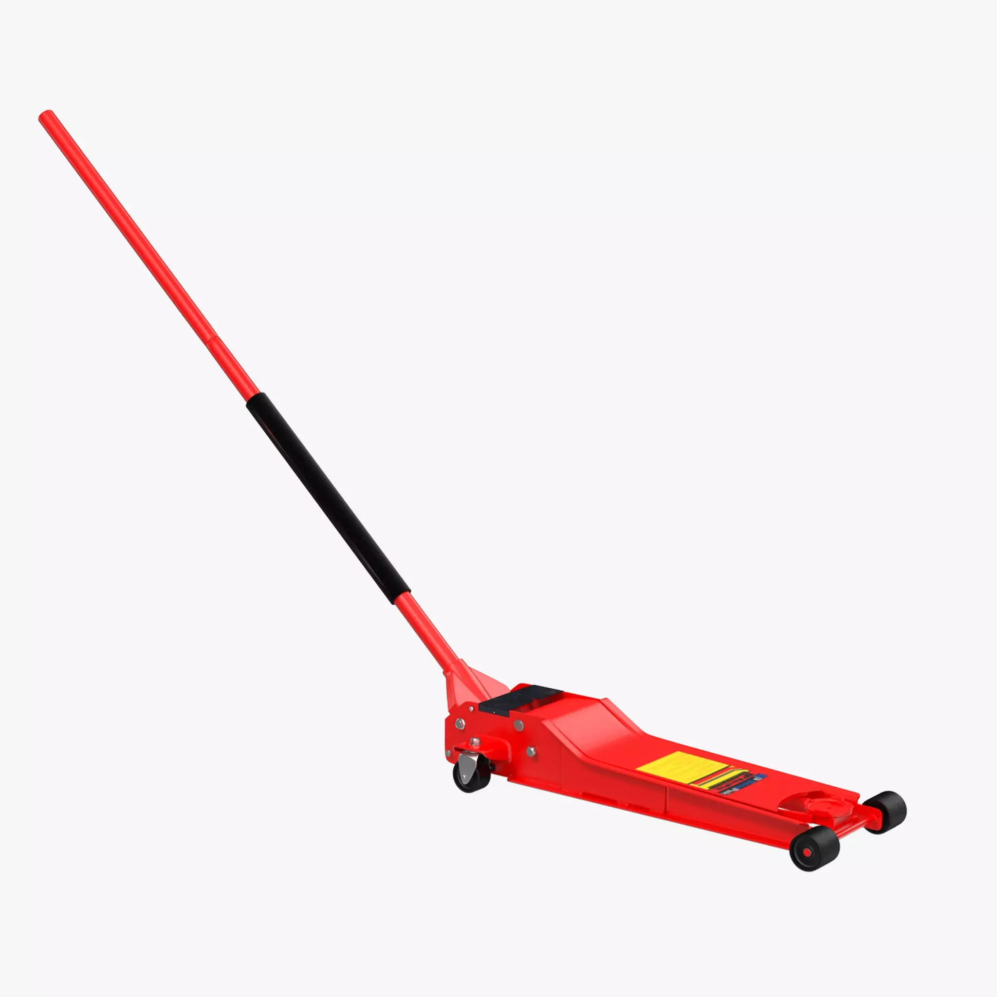 Jack Red Floor Low-poly 3D model_0