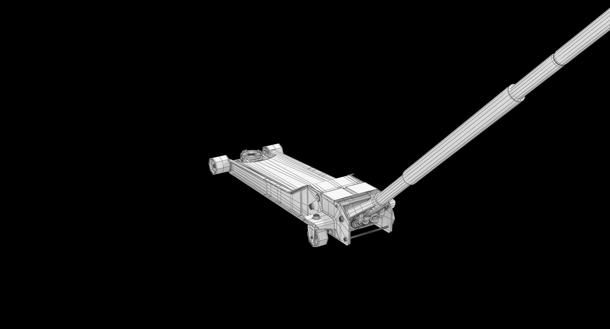 Jack Red Floor Low-poly 3D model_17