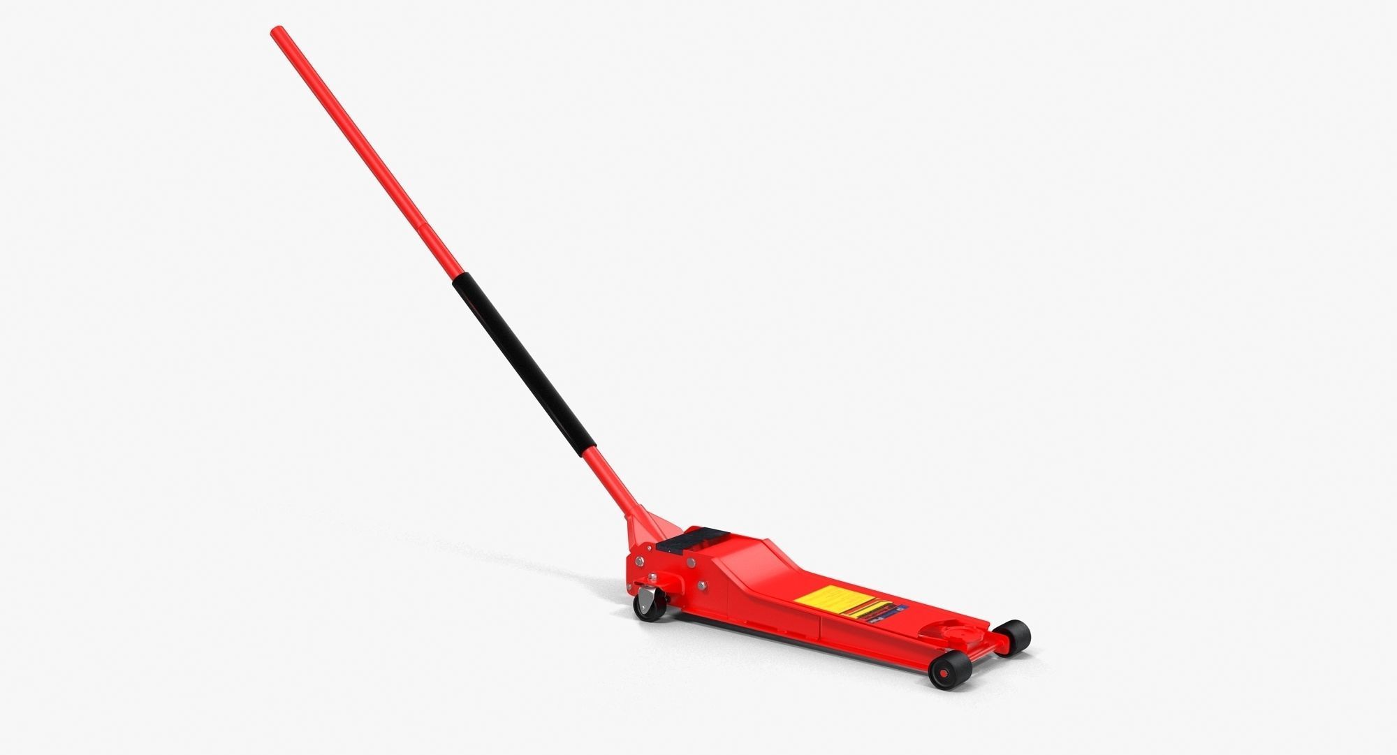 Jack Red Floor Low-poly 3D model_8