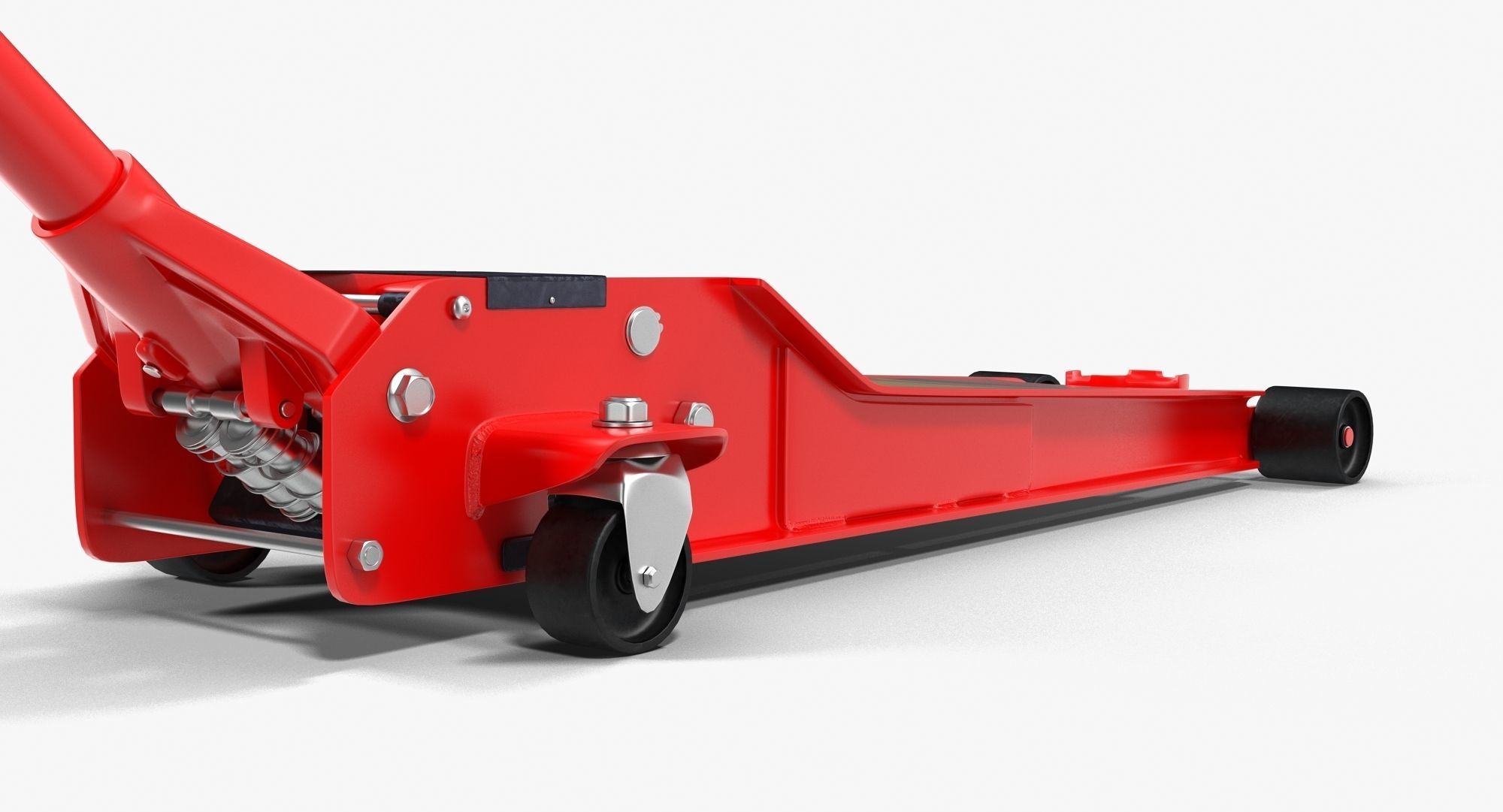 Jack Red Floor Low-poly 3D model_1