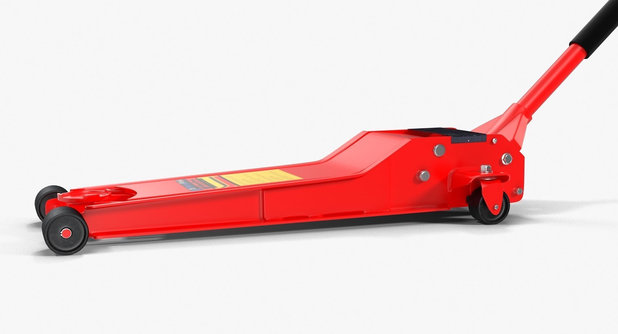 Jack Red Floor Low-poly 3D model_7