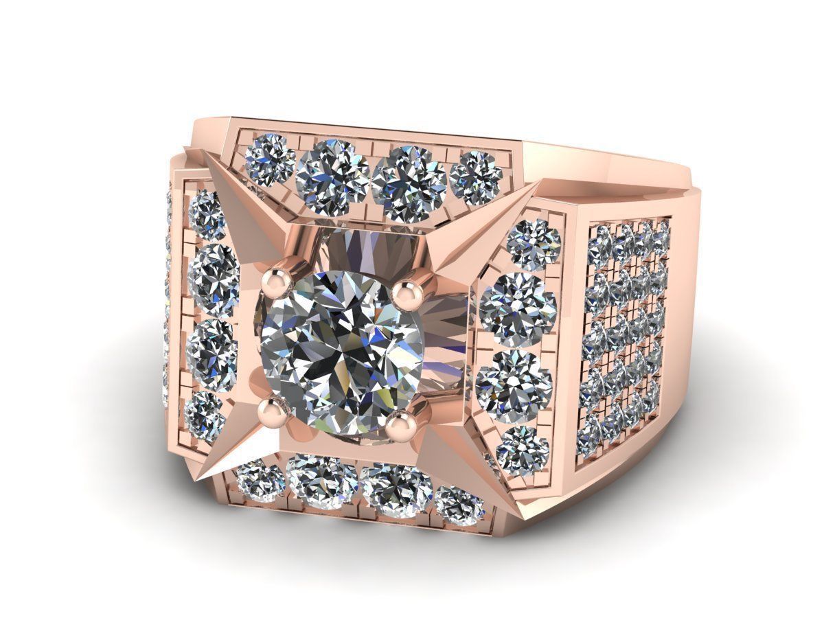 Ring Jewelry Code-RMM026 3D print model_1