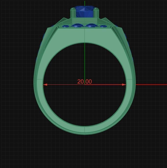 Ring Jewelry Code-RMM026 3D print model_2