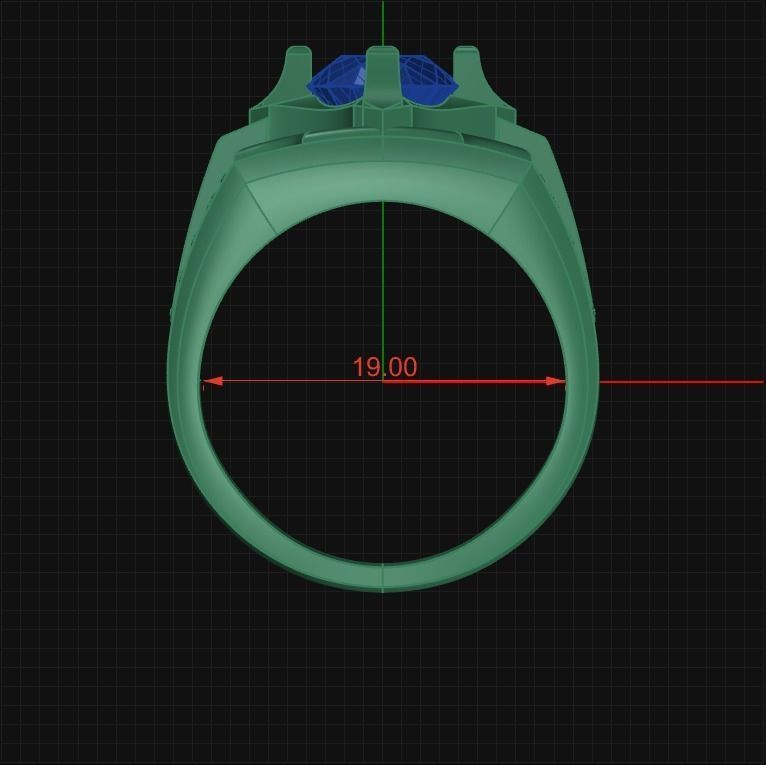 Ring Jewelry Code-RMM022 3D print model_2