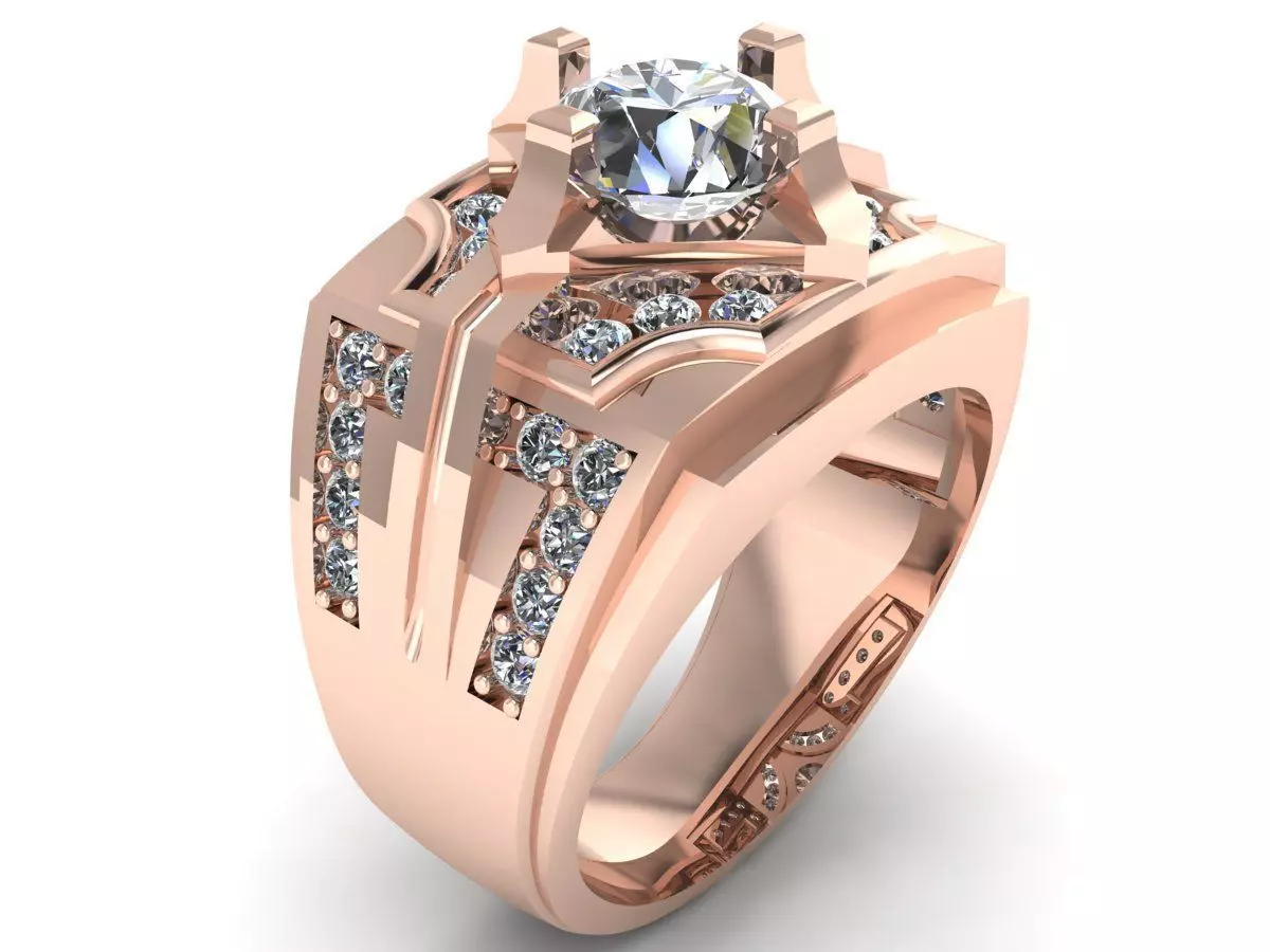 Ring Jewelry Code-RMM022 3D print model_0