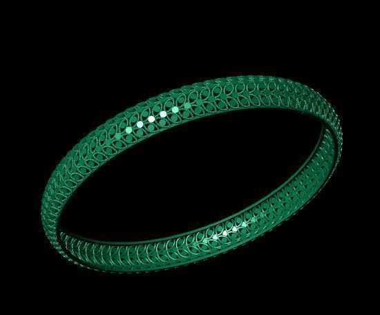 Bracelet 3D print model_2
