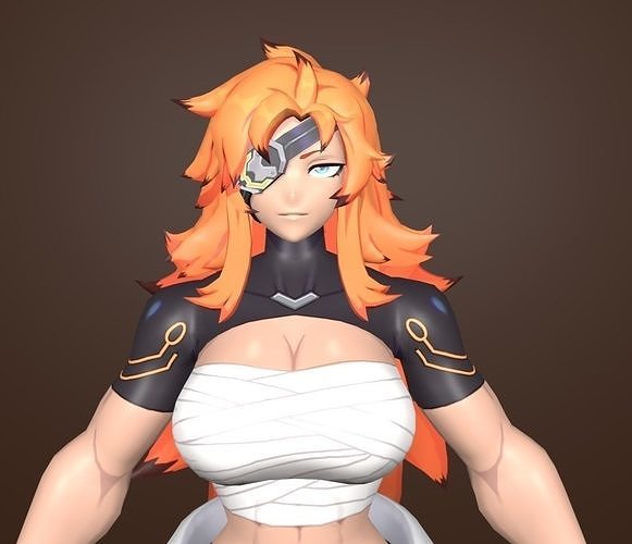 asher 3D model