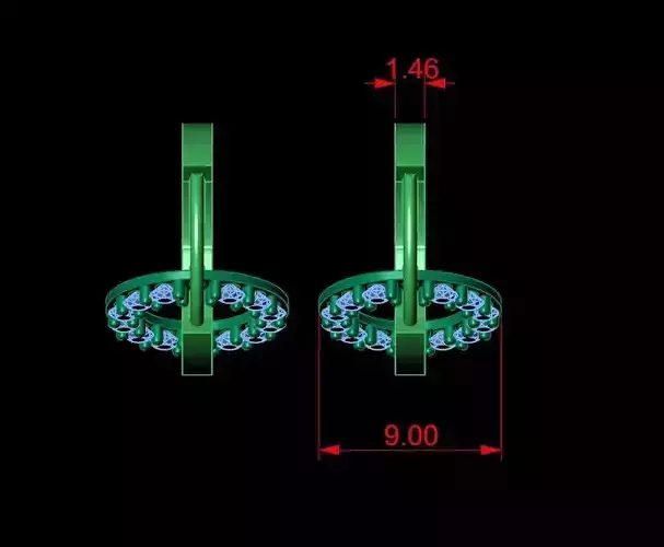 Earring Jewelry Code-REE035