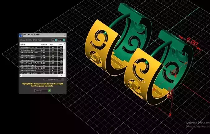 Earring Jewelry Code-REE028