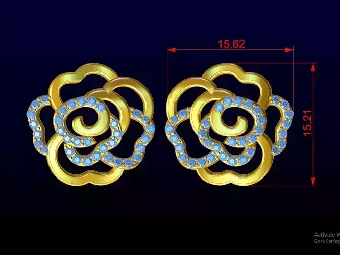 Earring Jewelry Code-REE018