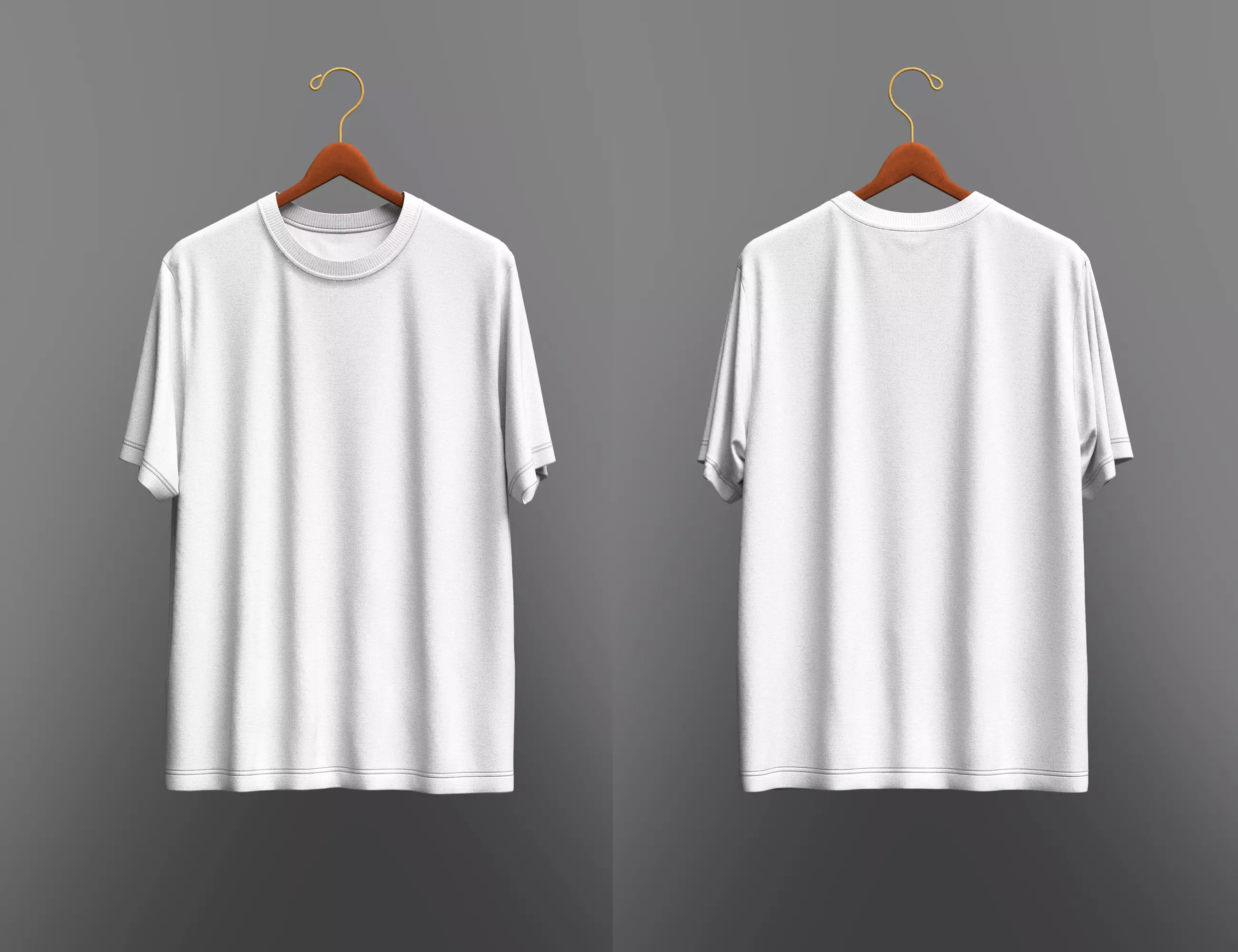 T-Shirt On Hanger 3D model