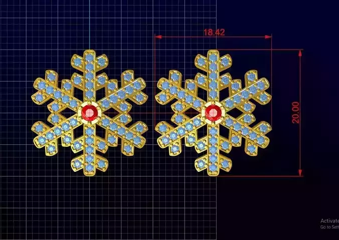 Earring Jewelry Code-REE012