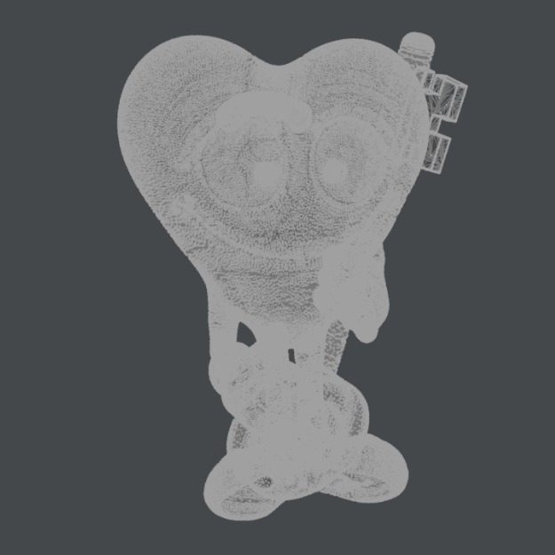 Key to My Heart Keyring Free 3D print model_6