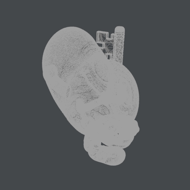 Key to My Heart Keyring Free 3D print model_7