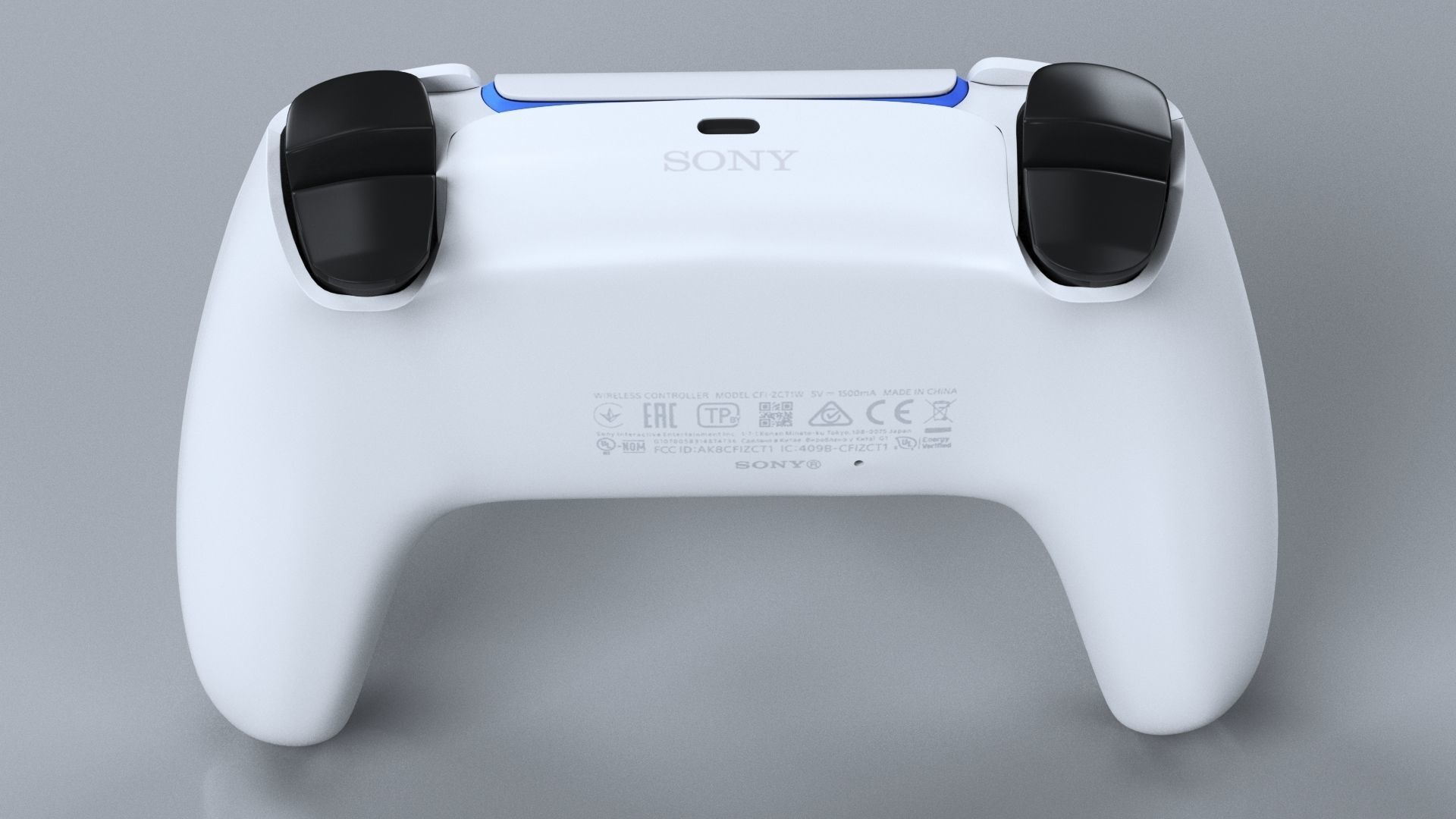 Sony Playstation 5 with gamepad 3D model 3D model_7