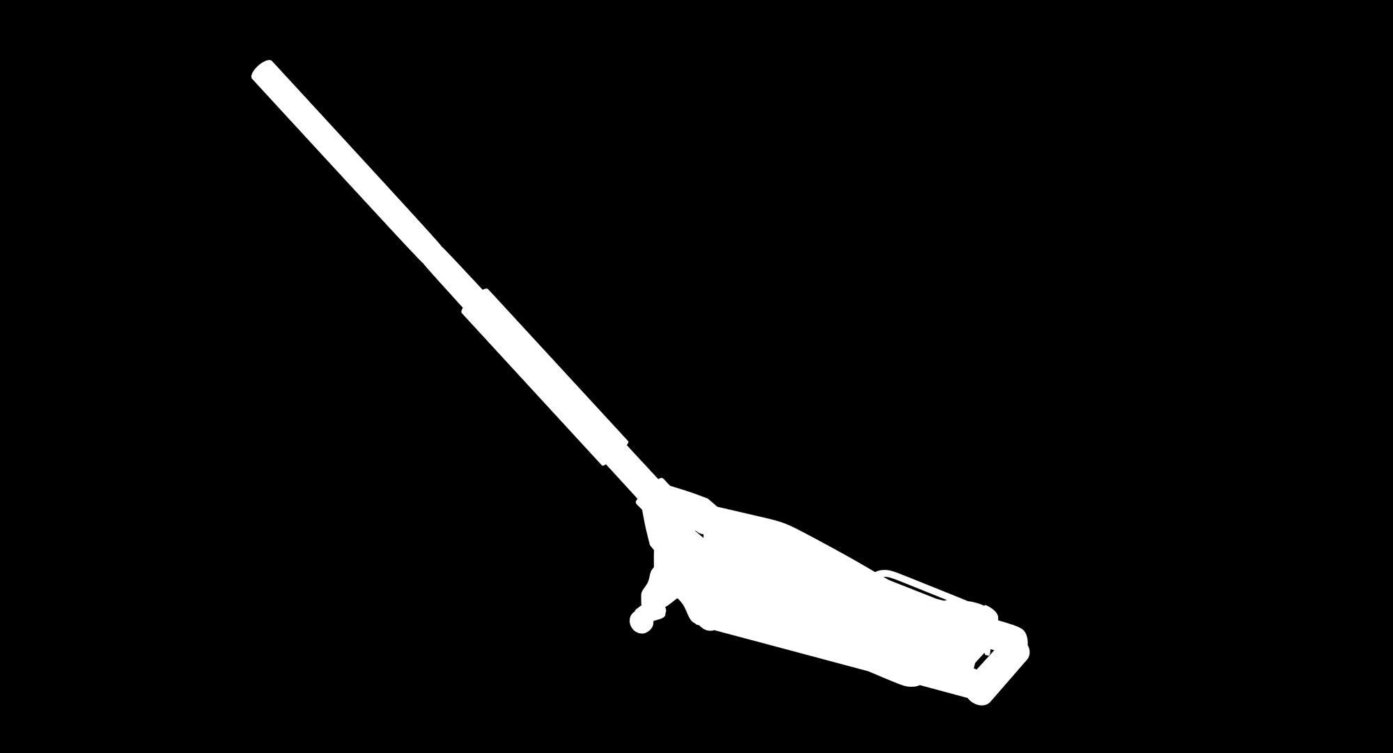 Car Jack Red Floor Low-poly 3D model_3