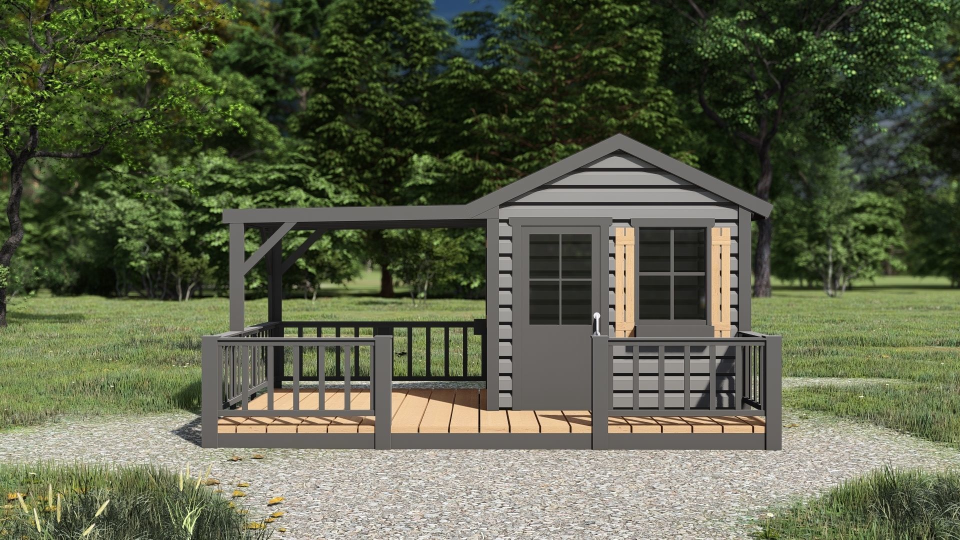 3D model of a childrens playhouse 3D model_1