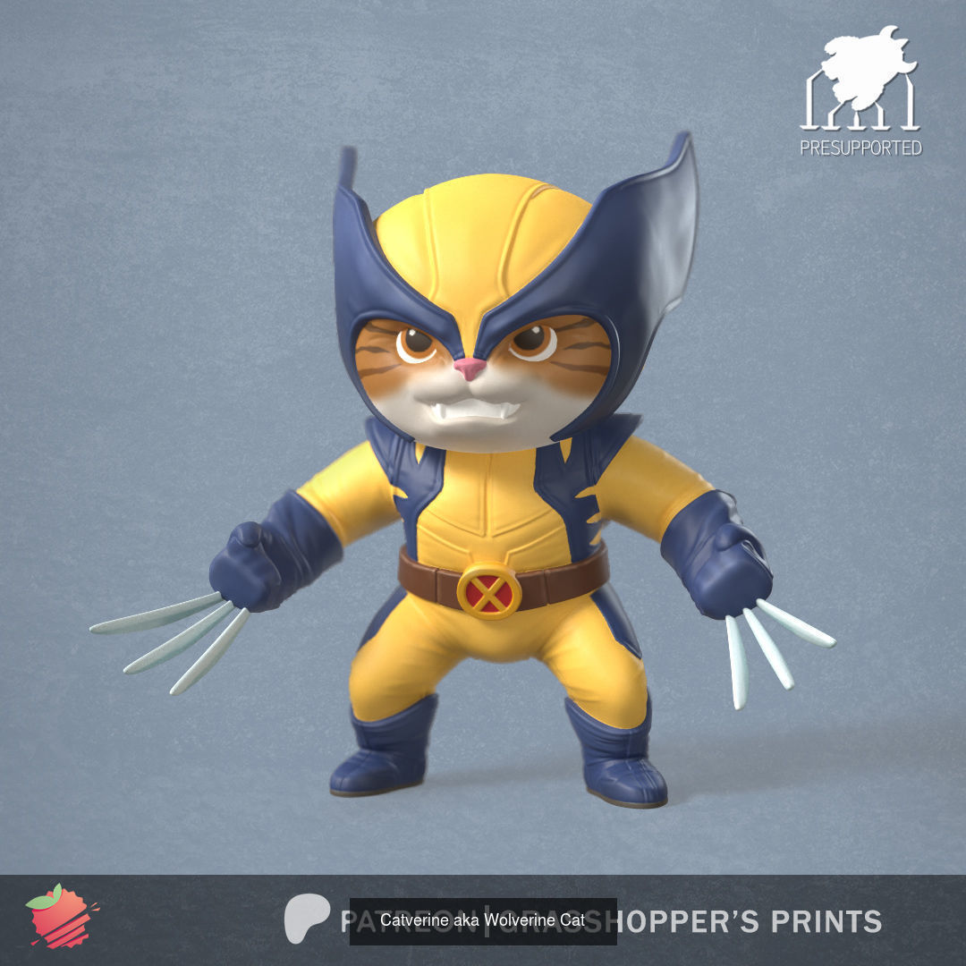 Heroes Cats 3D Model Collection_3