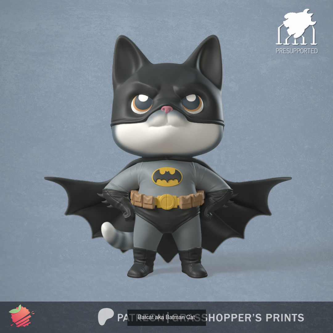 Heroes Cats 3D Model Collection_1