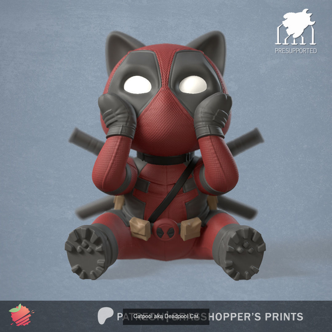 Heroes Cats 3D Model Collection_2