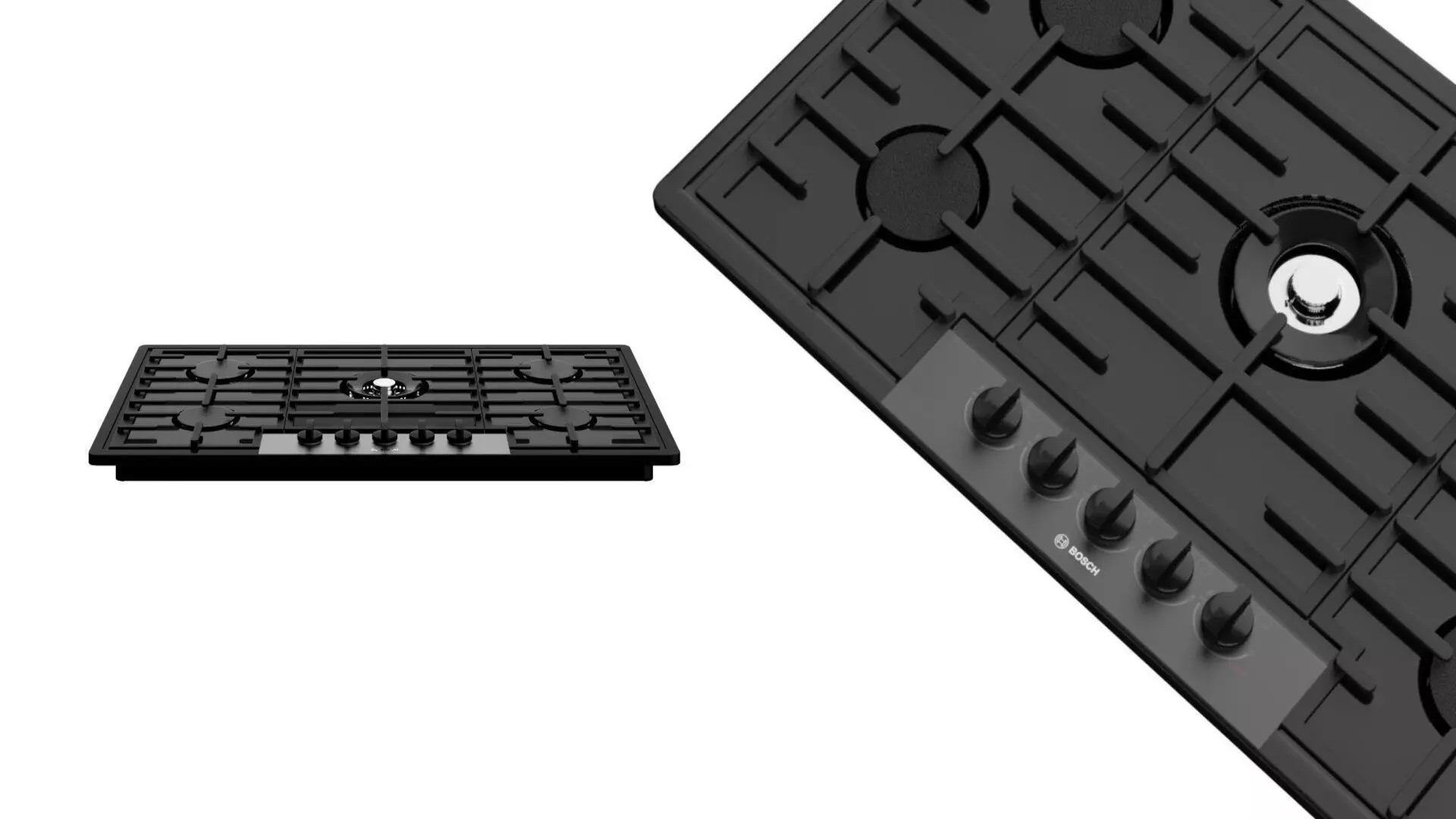 Selena 5 Top 36 Inch Cooktop 3D model