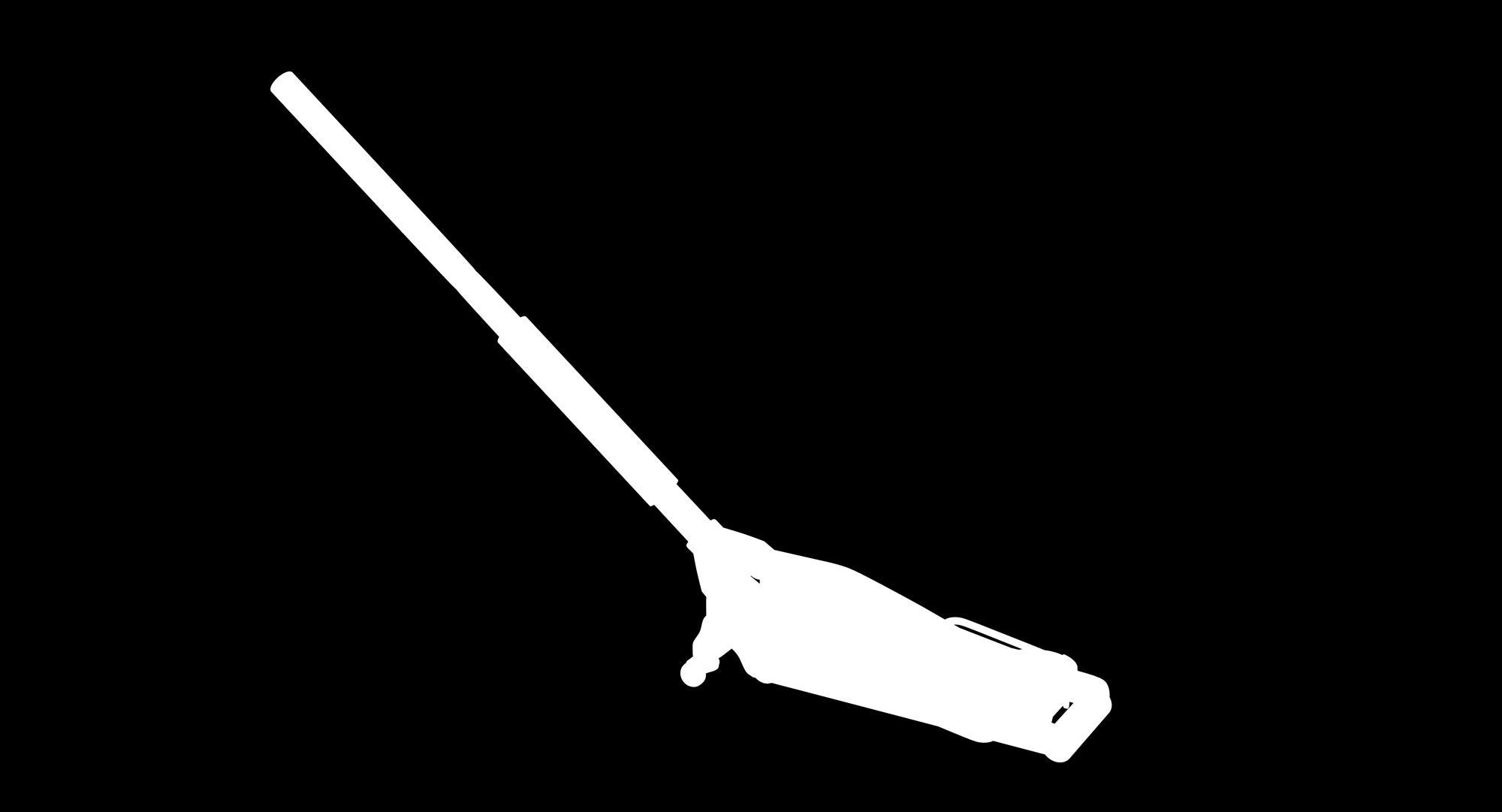 Car Jack Yellow Floor Low-poly 3D model_2