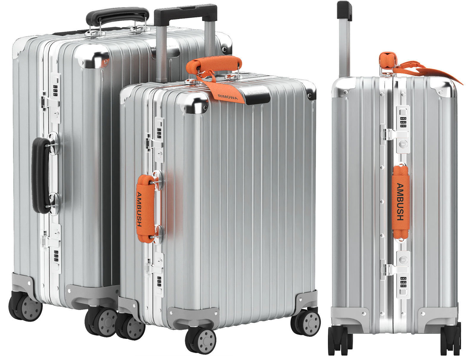 rimowa suitcase 3D model_0