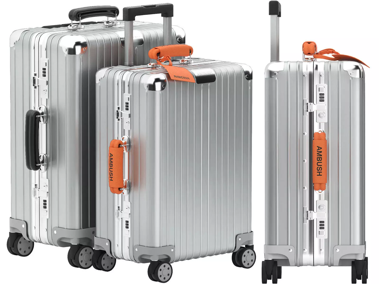 rimowa suitcase 3D model_0