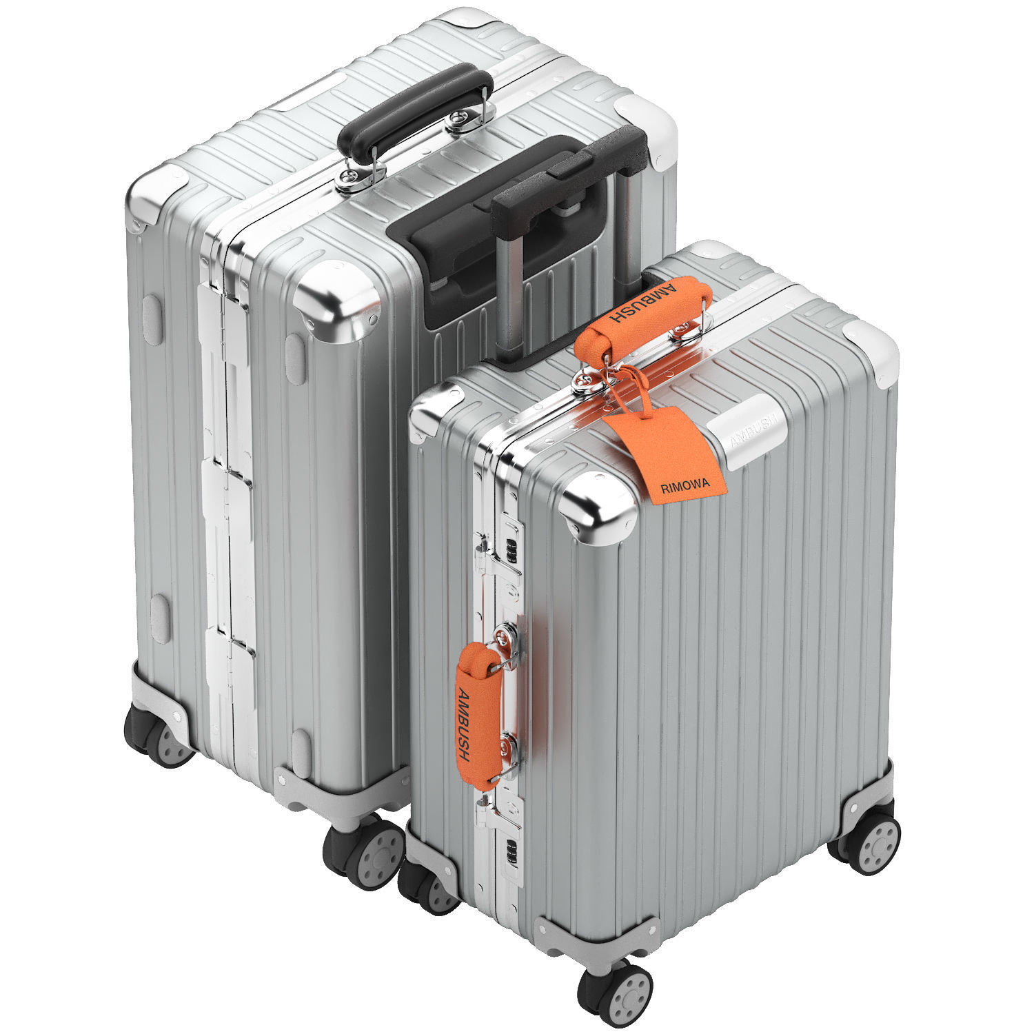 rimowa suitcase 3D model_3