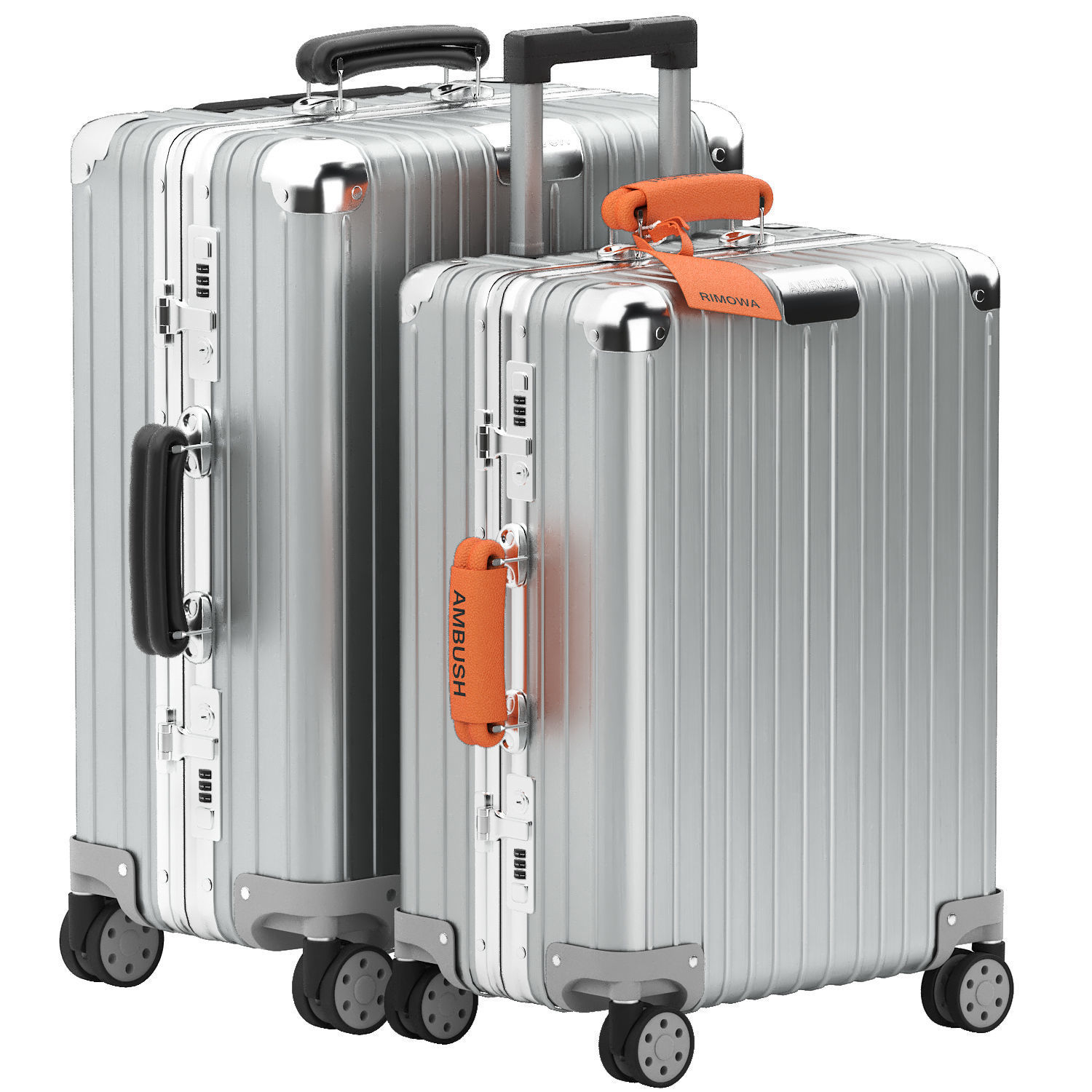 rimowa suitcase 3D model_1