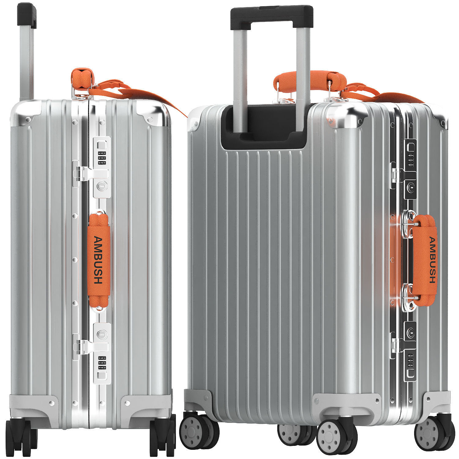 rimowa suitcase 3D model_2