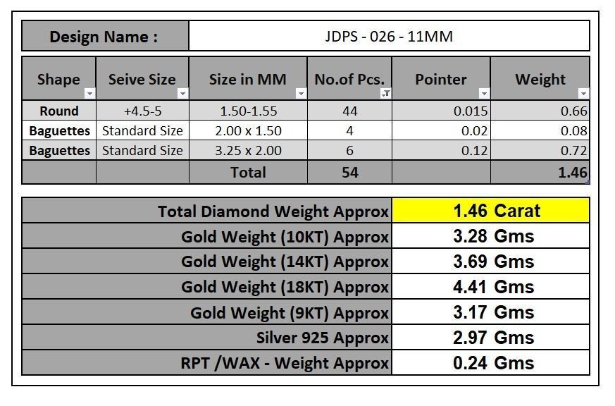 Custom Round Studs Cluster Diamond Studs Earring - Unisex 3D print model_19