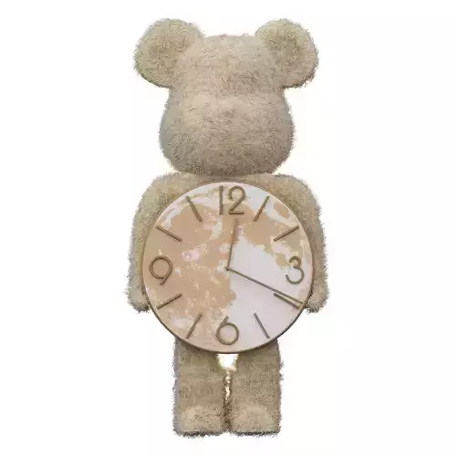 Bearbrick Wall Clock