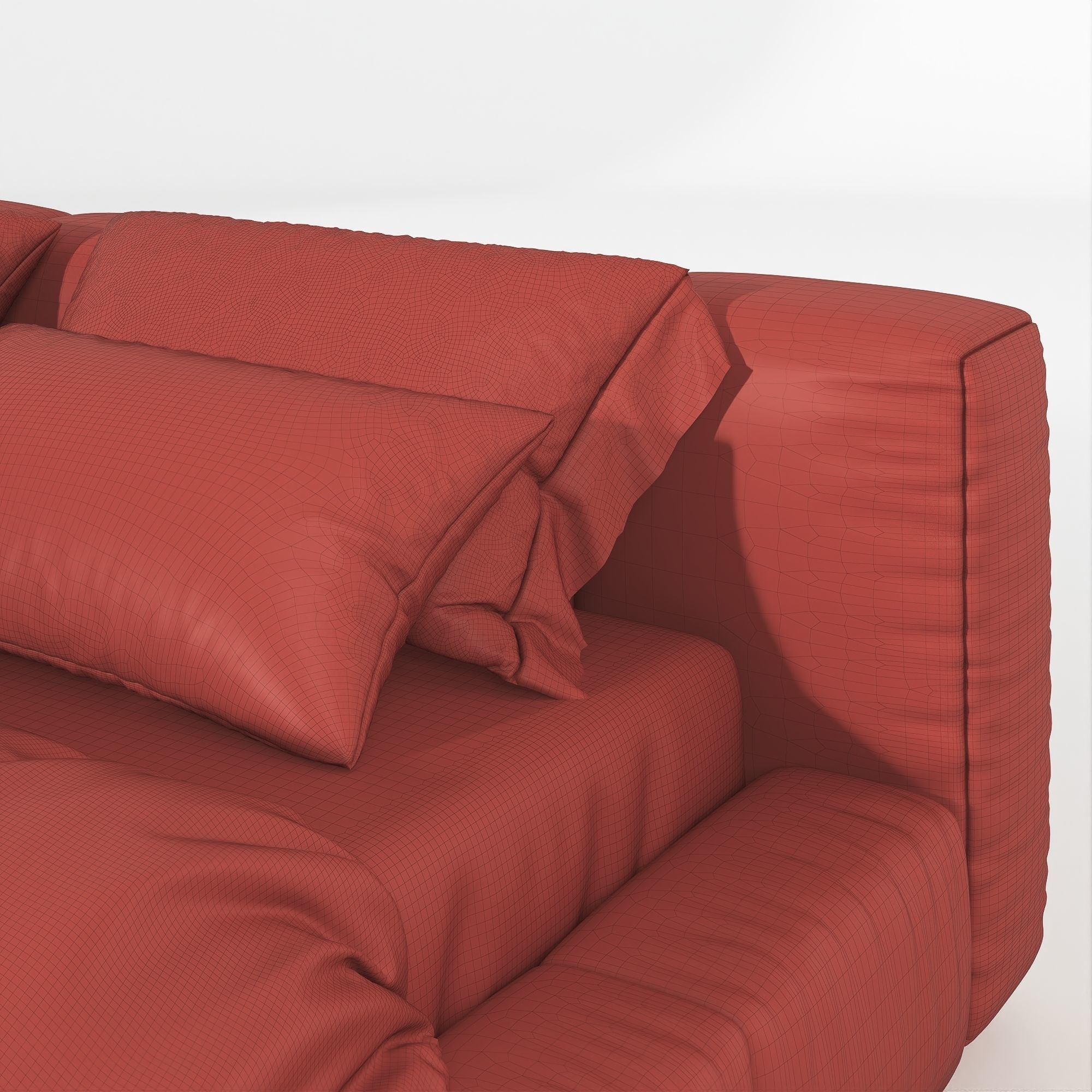 Saba Letto Pixel Bed 3D model_4