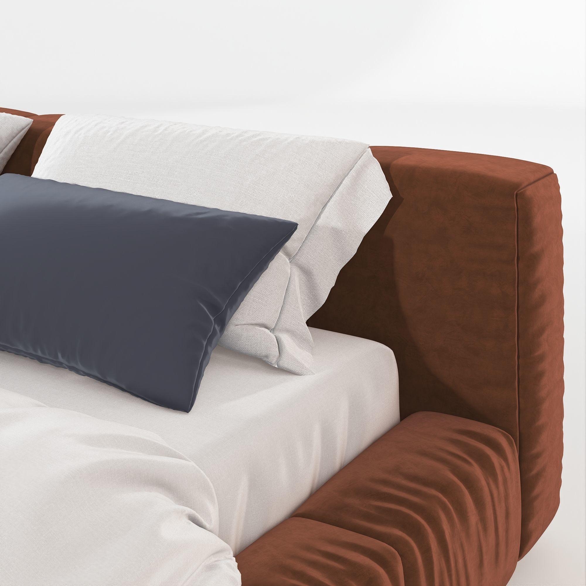 Saba Letto Pixel Bed 3D model_1