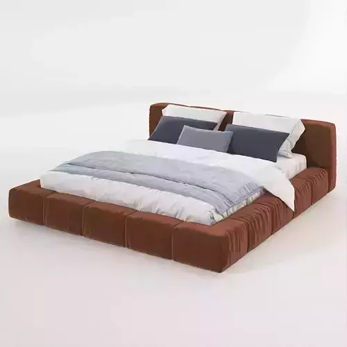 Saba Letto Pixel Bed 3D model