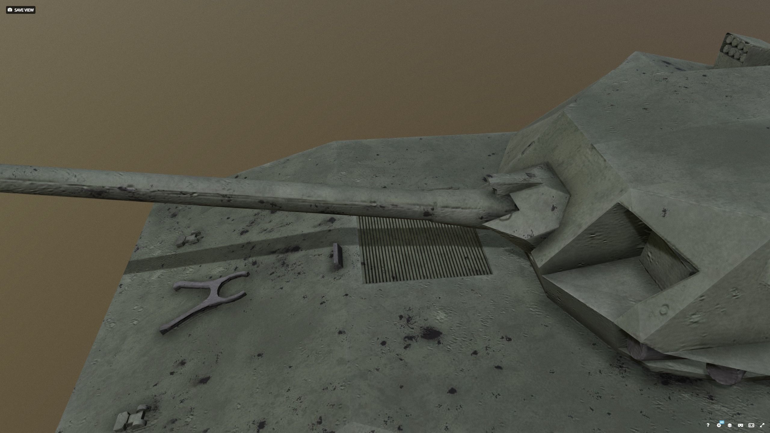 T14 - Armata Green 3D model_13