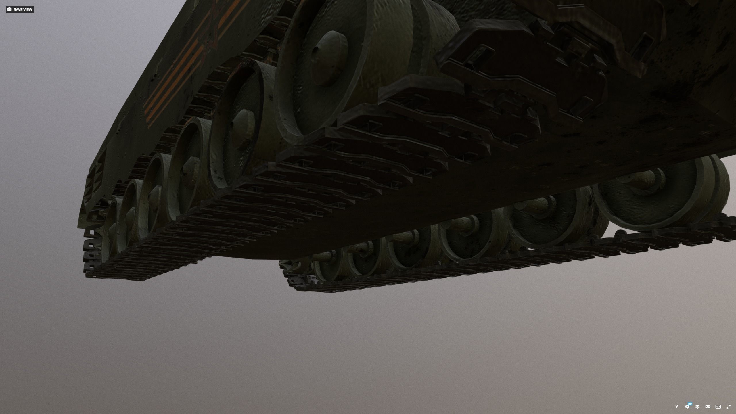 T14 - Armata Green 3D model_18