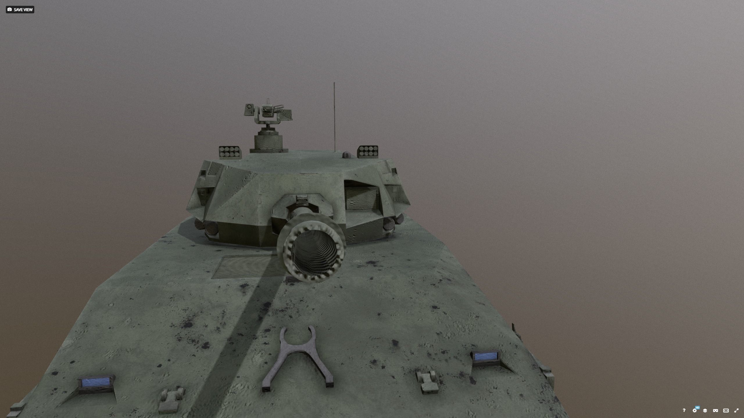 T14 - Armata Green 3D model_14