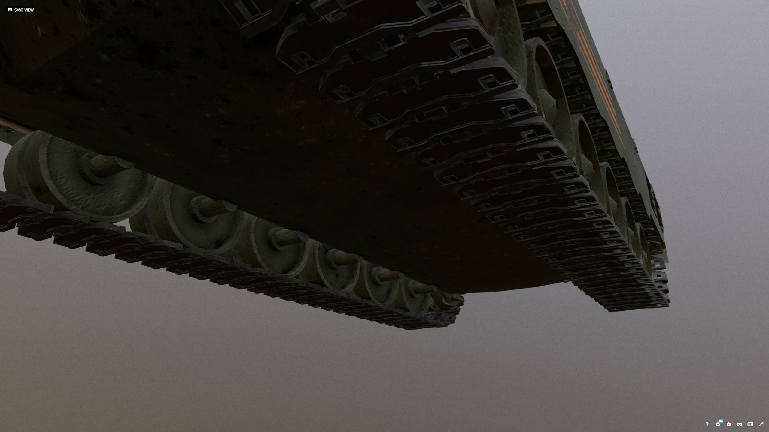 T14 - Armata Green 3D model_17