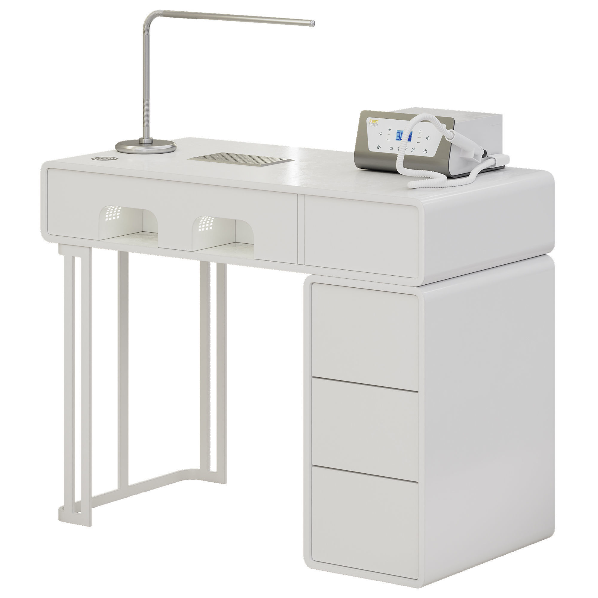 Manicure salon 4 3D model_2