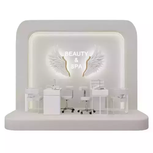 Manicure salon 4 3D model