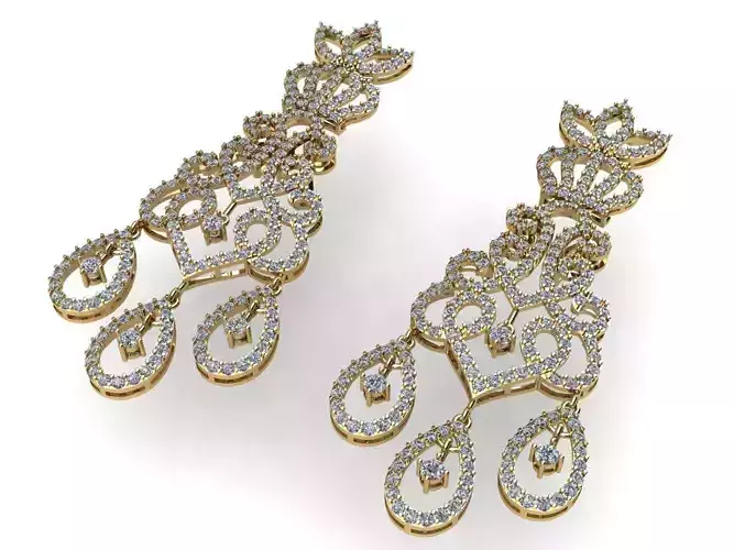 Earring Jewelry Code-GDE001