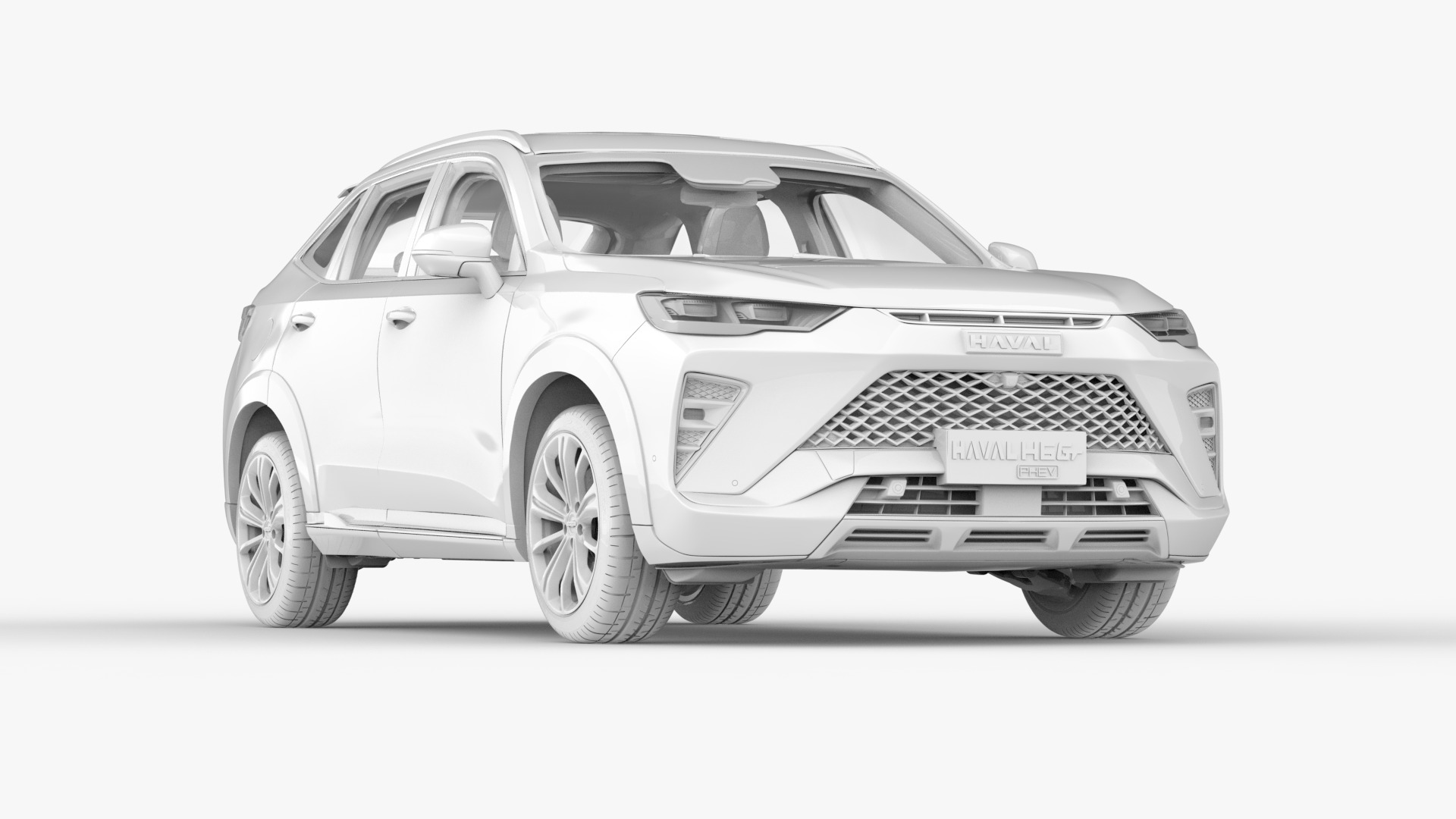 GWM Haval H6 GT 2023  3D model_10