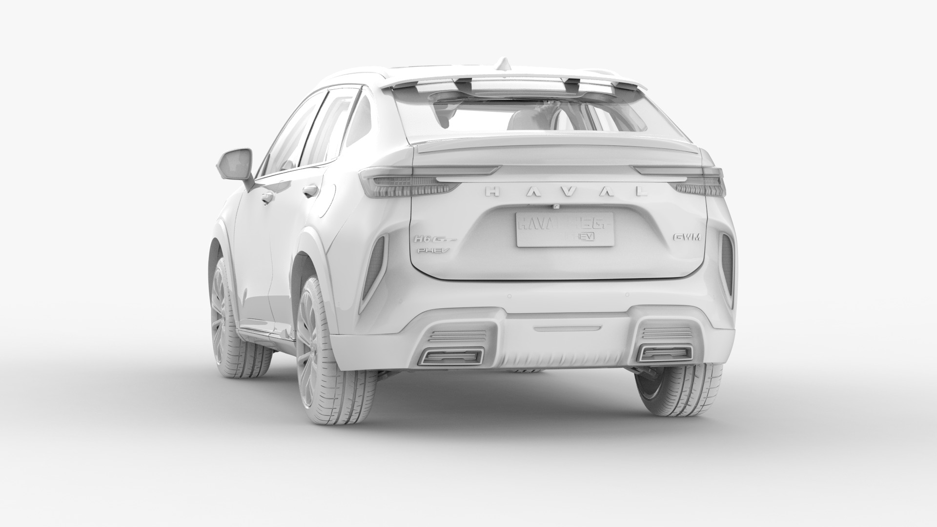GWM Haval H6 GT 2023  3D model_11