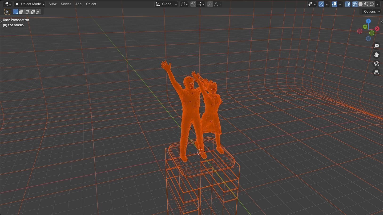 Selamat Datang Monument 3D model_45