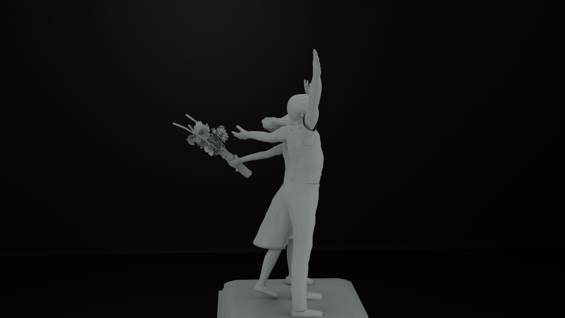 Selamat Datang Monument 3D model_28