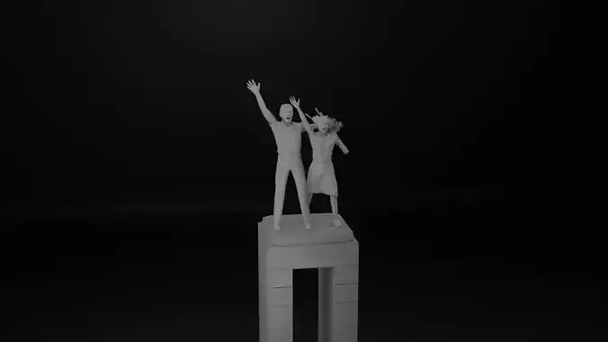 Selamat Datang Monument 3D model