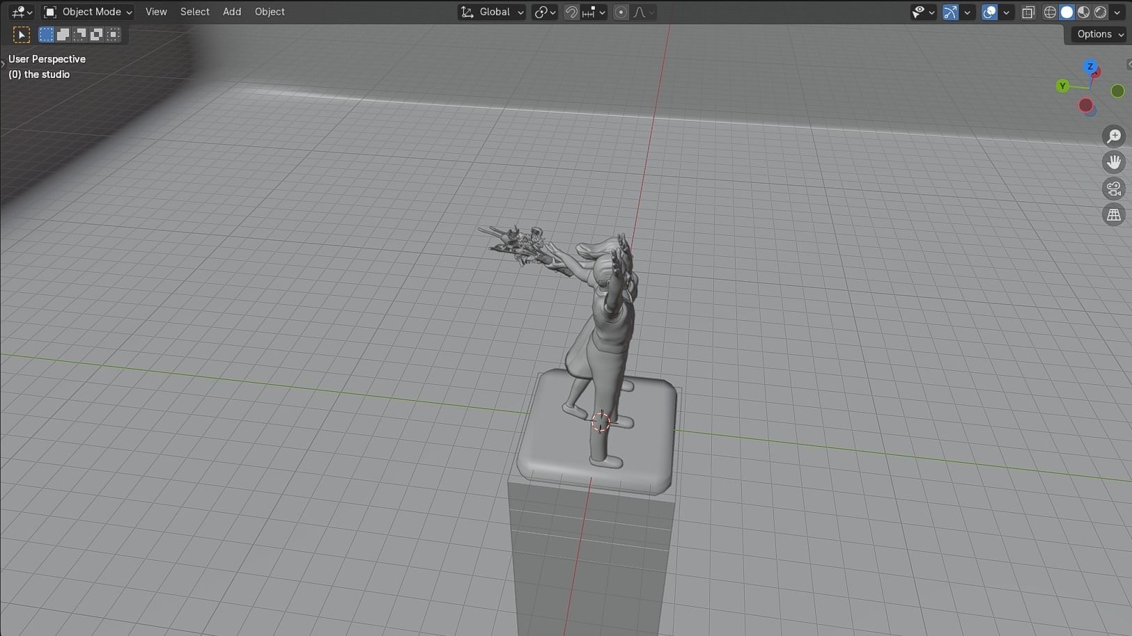 Selamat Datang Monument 3D model_41